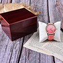 watch box luxury wood box with pillow package case Jewelry storage gift bo FT