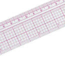 Plastic L-Square Shape Ruler Sewing Measure ruler Professional Sew Tool DIY S4E6
