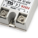 24V-380V 25A SSR-25AA Solid State Relay Module 80-250VAC AC-AC  lj