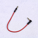 3.5mm Short 20cm Jack to Jack Aux Cable Male to Male Stereo Audio Cables Cord SP