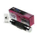 2 in 1 Blue Backlight Digital LCD Car Air Outlet Clip-on Clock Thermometer