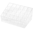 24 Trapezoid Clear Display Lipstick Stand Case Organizer Makeup Cosmetic Holders