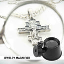 10X Maintenance Clock Jewelry Magnifier Lens Magnifying Glass with LED Lamp