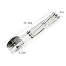 Stainless Steel 3 Wheels Pizza Pastry Cutter Dough Divider Flexible Roller