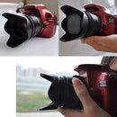 52mm Flower Petal Camera Lens Hood for Nikon Canon Sony 52mm Lens Camera