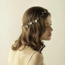 Charming Woman Bridal Flower Rhinestone Crown Tiara Headband Headpieces