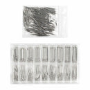 108pcs Stainless Steel Watch Band Spring Bars Strap Link Pins 8-25mm Repa rty