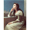 Retro Woman Full Drill Diamond Painting 5D DIY Mosaic Home Decor Kit (C)