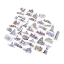42pcs cities tower label stickers DIY scrapbooking stickers travel world stic â„–[