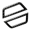 2pcs/set Roof AC Air Vent Covers Carbon Fiber Trim Stickers for BMW E46 98-05