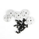 10Pcs Metal Servo Arm 25T Round Type Disc Matal Horns for MG995 MG996R MG94 X5L4