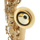 1x Golden Alto Saxophone Mute Silencer Damper for Woodwind Beginner Practice