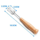 Baker's Lame Grignette For Slashing bread cutting +5PCS replacement blades,Dough
