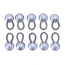 10pcs DIY Collar Extension Button Jeans Lengthen Buckle Accessories