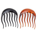 2Pcs Princess Inserts Hair Styling Clip Bumpits Bouffant Ponytail Comb Bun Maker