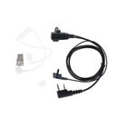 Acoustic tube ptt mic earpiece walkie talkie headsetBX