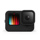 Silicone Camera Protective Case Lens Cap Set for GoPro Hero 9 Hero9 (Black)