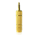 6.5 mm Socket Female to 3.5 mm Plug Male Stereo Audio Adapter Jack MicrophoSEAU