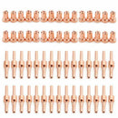 60pcs Red Copper Extended Long Plasma Cutter Tip Electrodes&Nozzles Kit Con H7P7