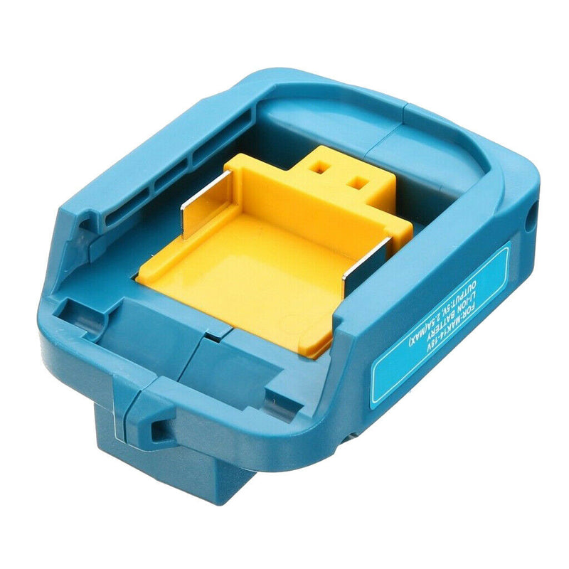 USB Charger for 194204-5 194230-4 Makita 14.4V 18V Li-ion Batteries Blue