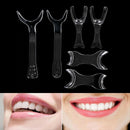 6pcs Dental Lip Retractor Orthodontic Double-Head Mouth Opener Photography  Z