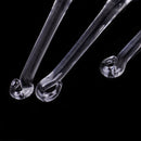 10pcs Clear Rain Drop Light Lamp Chandelier Crystal Pendant Glass Prisms 2x8cm