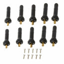 10x Rubber Valve Stem Tire Sensor Service TPMS For GM Buick Ford Encore Cadillac