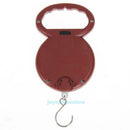 10kg Weighing Portable Numeral Pointer Spring Balance Hanging Scale w/ Hook