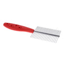 Dog Cat Fur Rake Tools Grooming Brush Comb Remove Loose Hair Well-groomed Double
