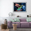 5D DIY Full Drill Diamond Painting Bird Cross Stitch Mosaic Kit (LD126)