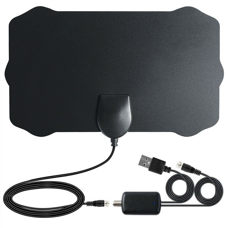 Amplifier 1080P Ultra Thin TV Antenna Home Free Channel Multi-directional HDTV