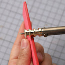 Plug In DIY Leather Edge Mini Easy Install Soldering Iron Tip Brass Hot Process