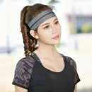 Hairband Elastic Headband Sports Sweatband Head Solid Outdoor Running Gym H