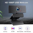 1080P Full HD USB Webcam Video Recording Live Streaming Web Camera with Mic