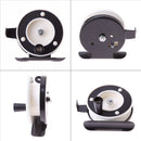Ice Fishing Mini Pole Line Reel Rods Shrimp Metal Steel Lightweight Porta