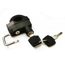 Motorcycle Helmet Lock for 7/8" 22-26mm Handlebar Easy to Install Durable