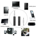 Portable Mini Wireless Bluetooth Car 3.5mm Jack AUX Audio Receiver Adapter Kit .