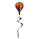 Hot Air Balloon with Curly Tail Wind Spinner Windsock, 4 Pieces, 17 Inch Balloon