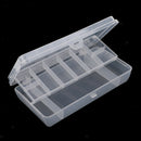 Plastic Organizer 11 Compartment Storage Box Earring Jewelry Case Container