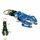 Tiger Hook Lock Carabiner Clip Hiking Climbing Tool Keychain R2S9 Ring M8S0 Y4C3