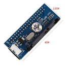 New 3.5 Inch Ide To Sata 4 Pins Hard Drive Convertor Hdd Parallel To Serial E8X4