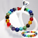 7  Healing Balance Beads Bracelet Natural Stone Bracelet Jewelry GiftA LJ