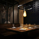 Retro Iron Light Industrial Lamp Nordic Metal Wheel Lights Hanging Lamp E27