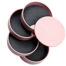 4 Tier Rotating Jewellery Box Earring Rings Desktop Storage Organiser Box, Pink