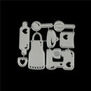 Apron of Love Kitchen Series Metal Cutting Dies Photo Album Art Card CTEUS