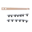 Flute Repairing Tools Kit Roller Screws Set Woodwind Instrument Accessories