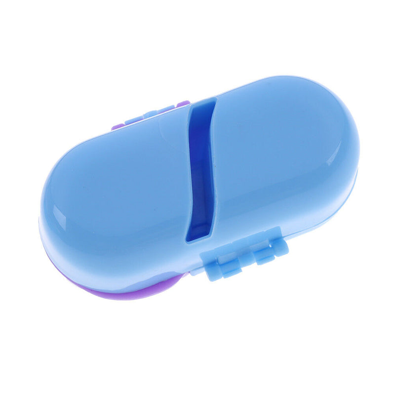 Pill box medicine vitamin tablet holder organizer container case storage 2 Gw