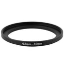 43mm to 49mm Metal Step Up Filter Ring Adapter for Camera P7J8