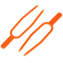 50pcs Plastic plant clips fixing fastening clamp strawberry farming clME