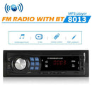 Single 1Din Car Stereo MP3 Player In Dash Head Unit Bluetooth USB AUX FM Radio